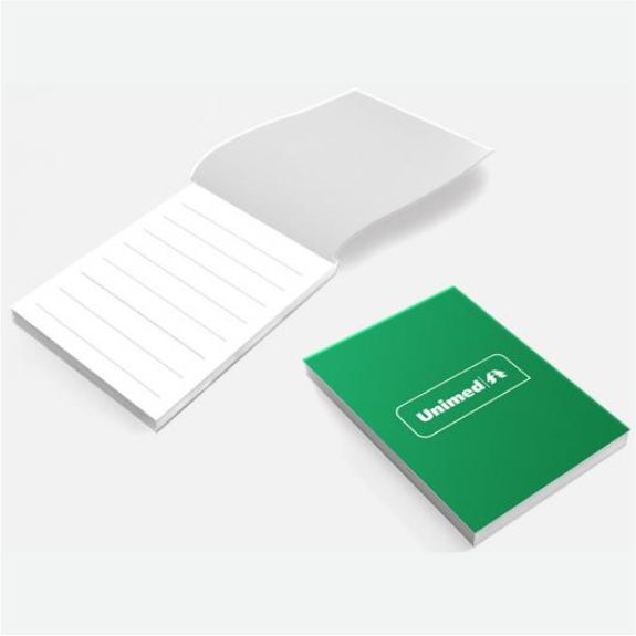 Bloco de Anotações com Miolo e Capa Personalizada