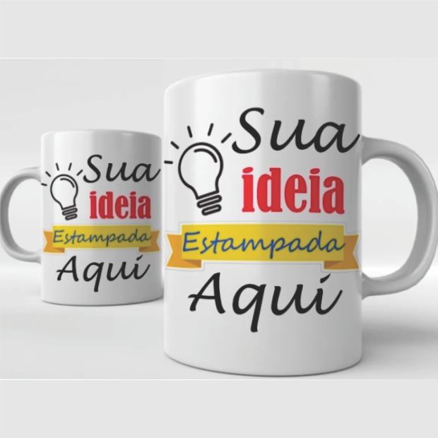 Caneca em Porcelana