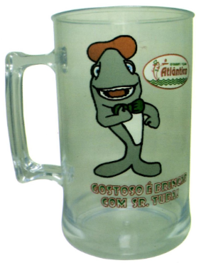 Caneca em acrílico 300ml ou 500ml