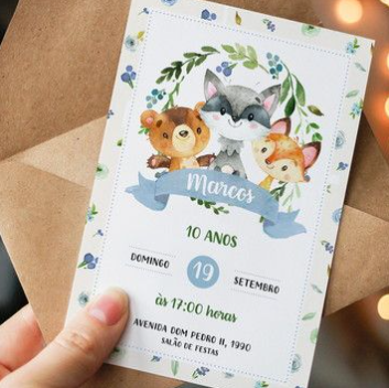 Convite de Aniversário