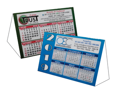 Calendário de Mesa PB-12